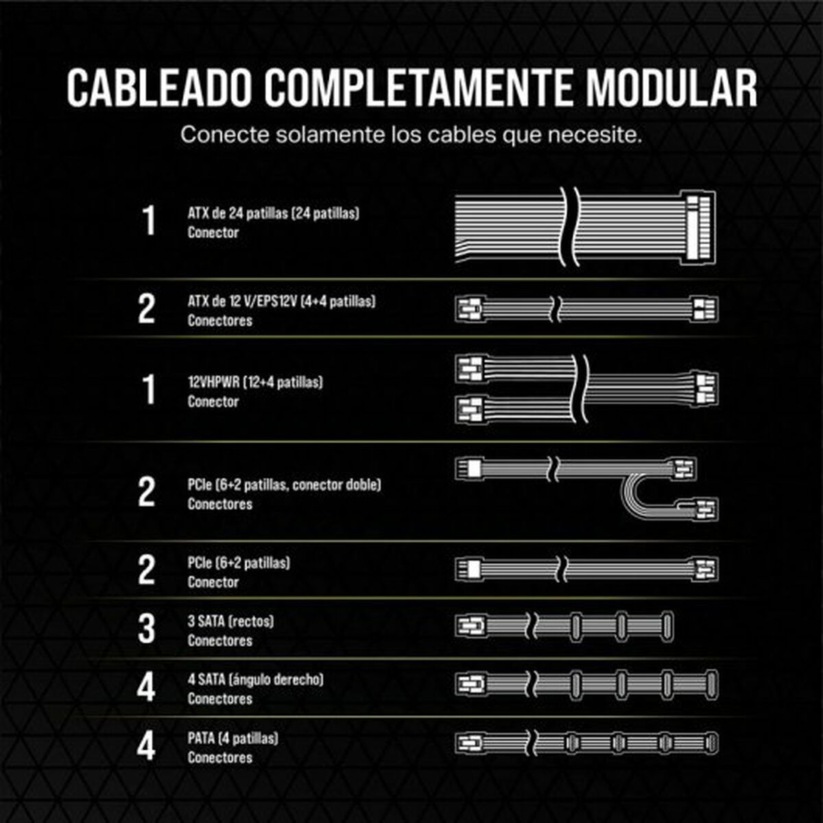 Power supply Corsair CP-9020264-EU Modular 1000 W 150 W 80 Plus Gold