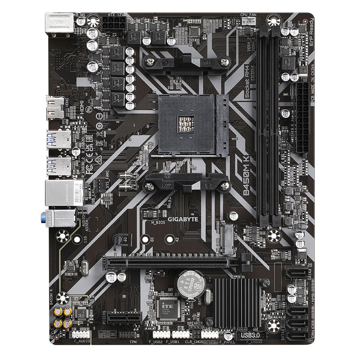 Motherboard Gigabyte B450M K (rev. 1.0)